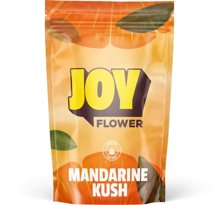 Fleur CBD Mandarine Kush aux arômes de mandarine, idéale pour relaxation, cultivée en hydroponie pour une qualité et pureté exceptionnelles.