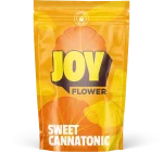 Fleur de CBD SWEET CANNATONIC, aux saveurs boisées et notes d'agrumes, élevée en intérieur pour une qualité supérieure.