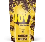 Fleur de CBD JUNGLE CHEESE, au parfum de vieux fromage et notes épicées, élevée en intérieur pour une qualité et une originalité exceptionnelles.